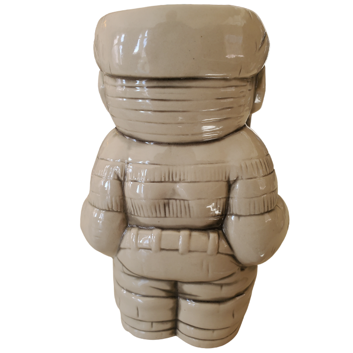 Back - Goon Tiki Mug - Albatross Funny Books - Gun Metal Grey Edition