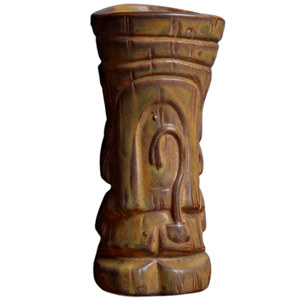 Back - Mug Shot By BigToe - The Search for Tiki - Traditional Brown Edition