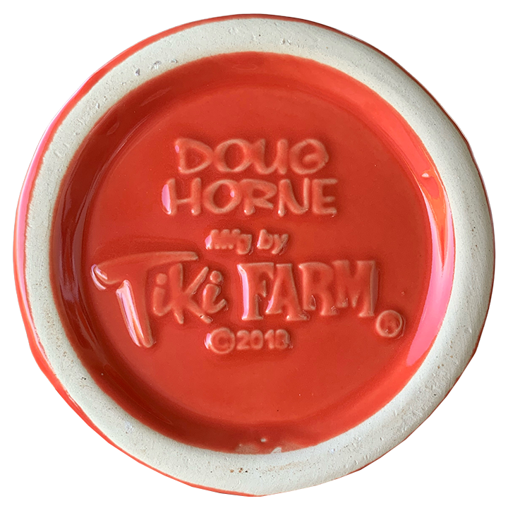 Bottom - Logo Mug - Tiki Iniki - Orange Edition