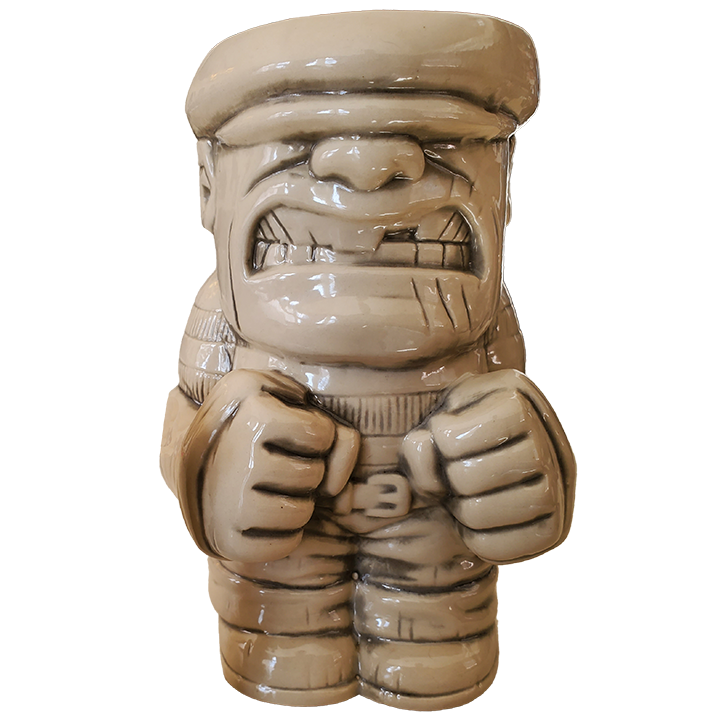 Front - Goon Tiki Mug - Albatross Funny Books - Gun Metal Grey Edition