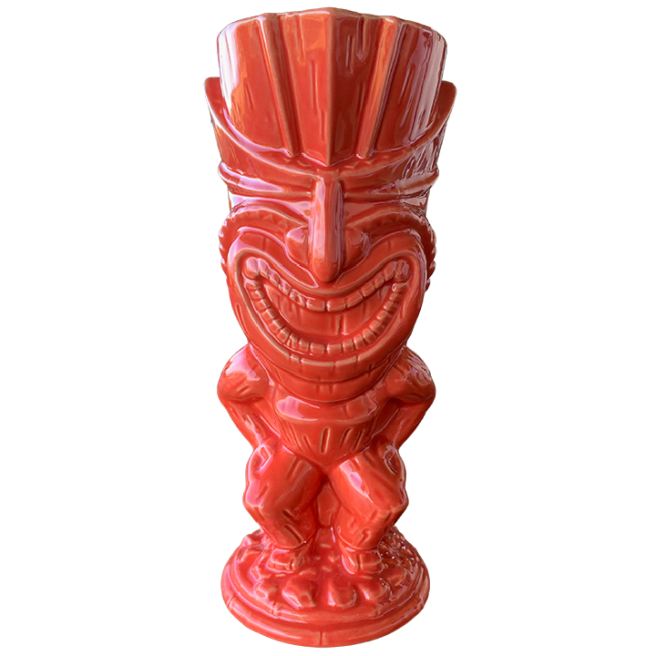 Front - Logo Mug - Tiki Iniki - Orange Edition