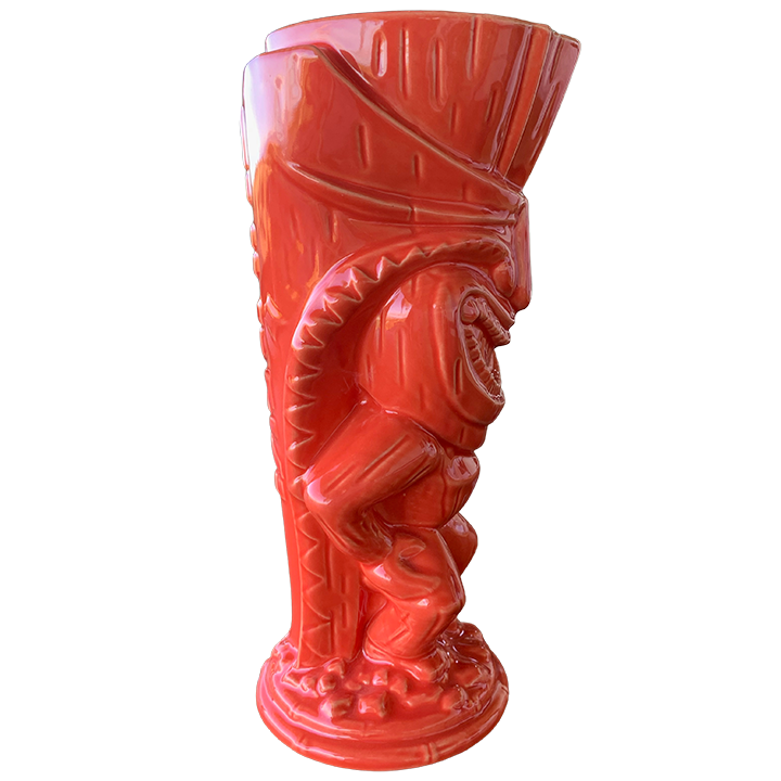 Side - Logo Mug - Tiki Iniki - Orange Edition