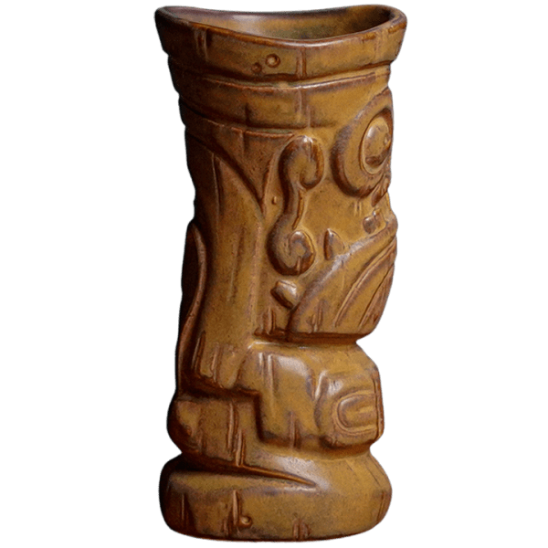 Side - Mug Shot By BigToe - The Search for Tiki - Traditional Brown Edition