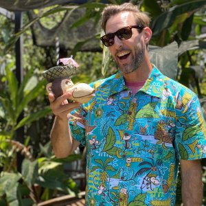 Tiki tOny in a Monkey Shirt