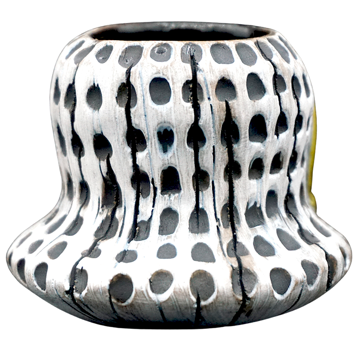 Back - Little Loon - Jungle Modern Ceramics - YellowRed Face Edition