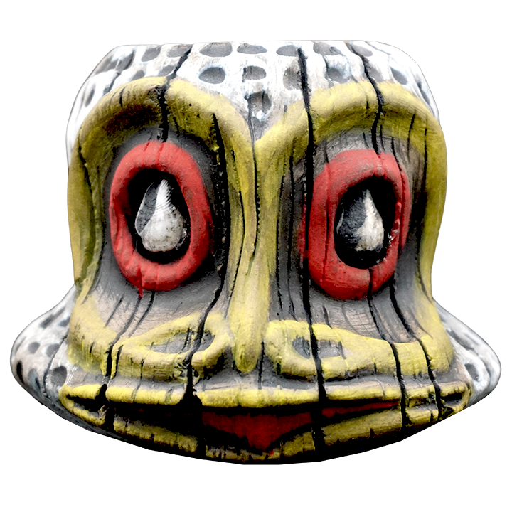 Front - Little Loon - Jungle Modern Ceramics - YellowRed Face Edition