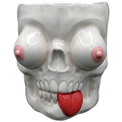 Front - Skull Titty Mug - Biggs Tiki - 1st Edition