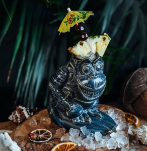 Surfing Monkey Mug By Stowaway Tiki and BigToe