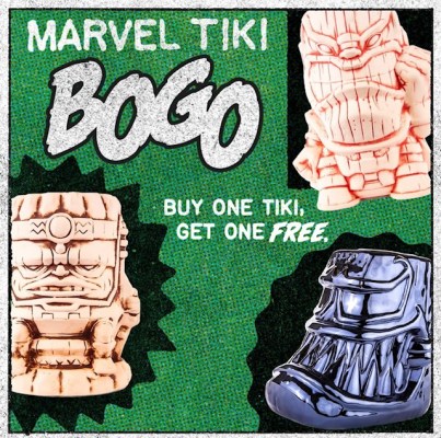 Mondo Marvel Tiki Mug BOGO