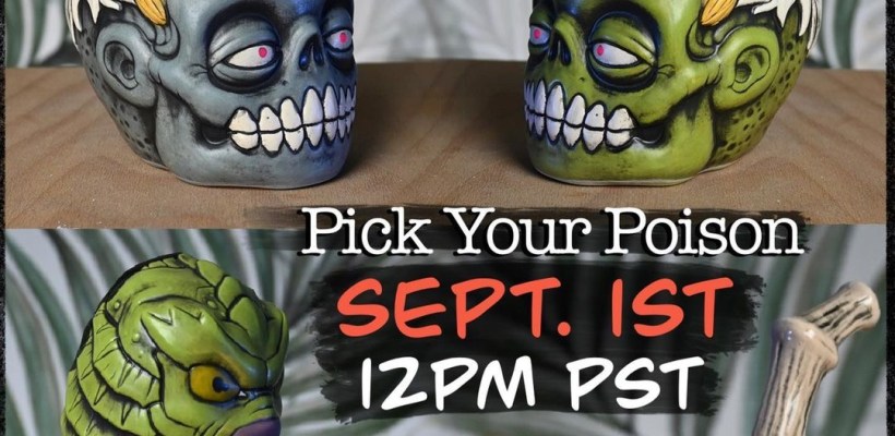 Biggs Tiki Pick Your Poison Sale August, 2021