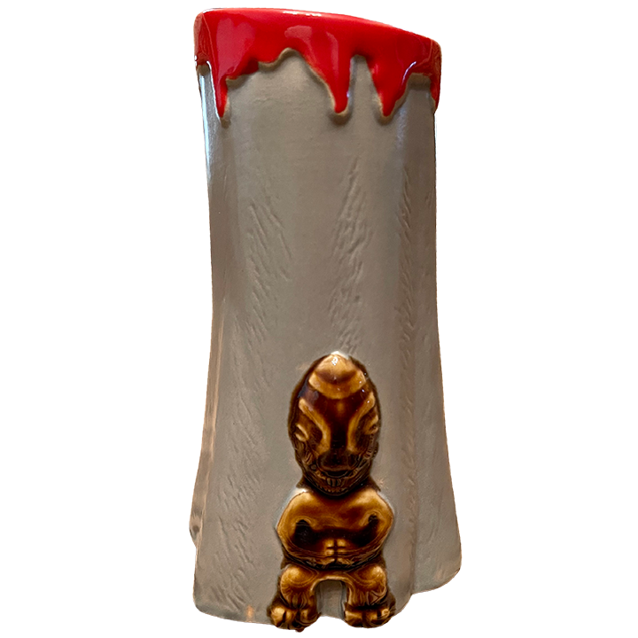 Front - Bombora's Blast Mug - Frankie's Tiki Room - Brown Tiki Edition