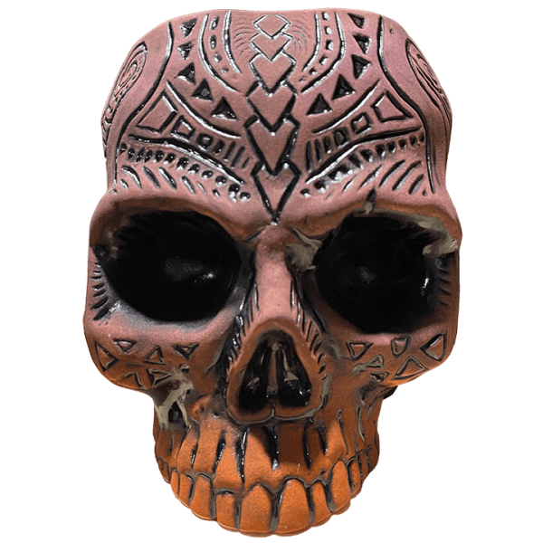 Front - Shrunken Skull Tiki Mug - Shima Ceramics - Artist Proof #31
