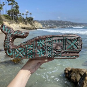 Tiki Whale Tiki Mug By Tikiland Trading Co.