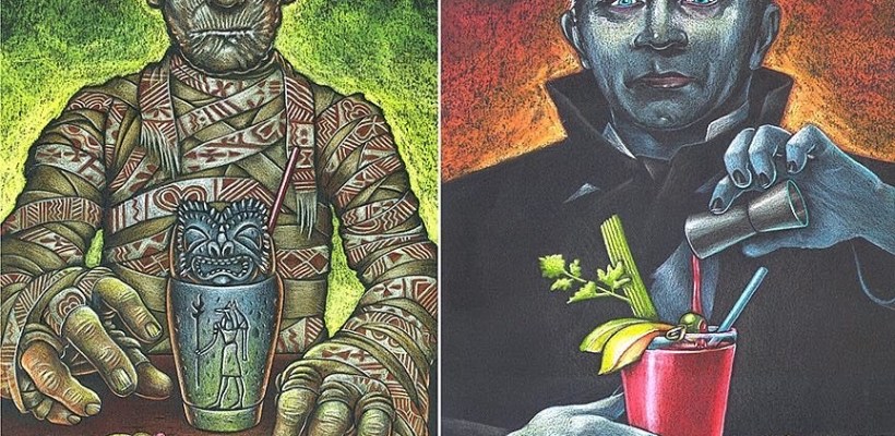 Doug Horne Combines Tiki And Monsters In His Art
