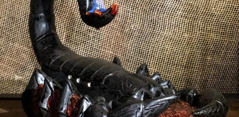 Scorpion Bowl By Shima Ceramics