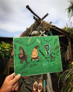 Tiki Tony Art Print Found In Trader Sam's Enchanted Tiki Bar