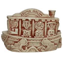 Front - Jungle Cruise Boat Mug (Congo Queen) - Trader Sam's Grog Grotto - 1st Edition