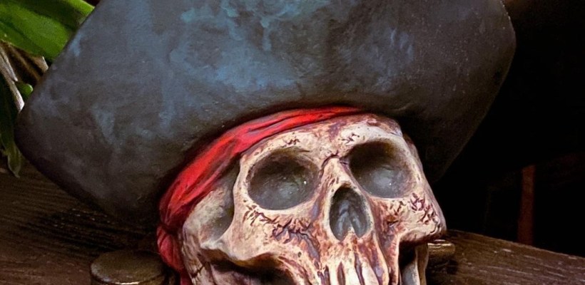 Greedy Pirate Mug By The Shrunken Monkey