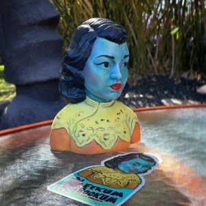 Eekum Bookum's Blue Girl Mug