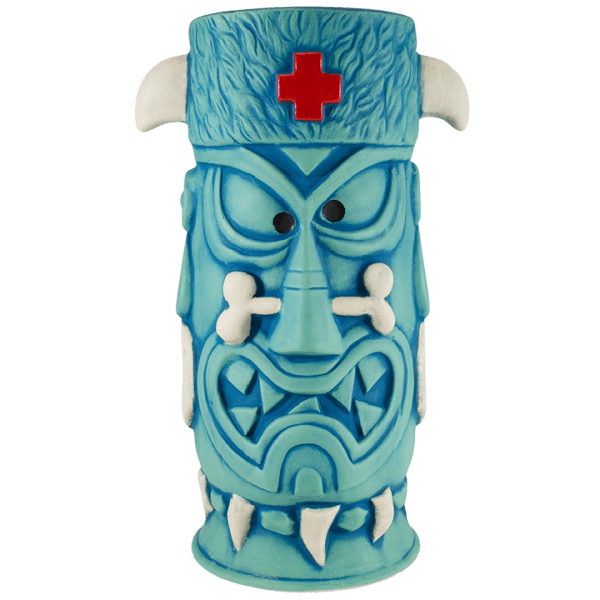 Derek's Witch Doctor Mug - Tiki Farm - Blue Edition - The Search