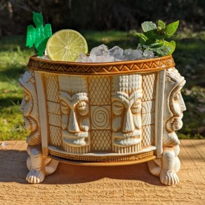The Tahiti Bar Bowl By Pleasant Tiki and Witco Designs
