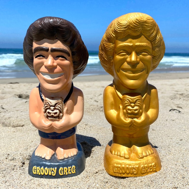 Groovy Greg Mug and 50th Anniversary Gold Groovy Greg Mug