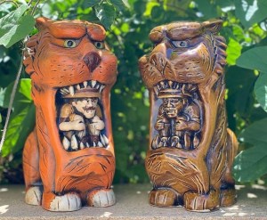 Tiger Snack Mugs By Lost Temple Traders