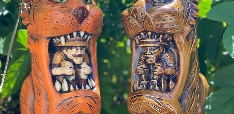 Tiger Snack Mugs By Lost Temple Traders