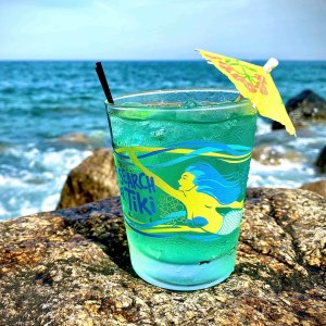 Mermaid Mai Tai Glass