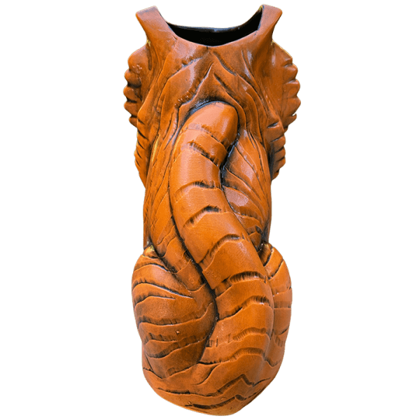 Back - Tiger Snack Mug - Lost Temple Traders - Orange Edition