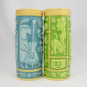 Tiki Farm Island Style Mug With Bamboo Trim
