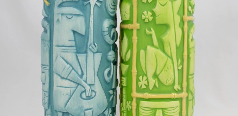 Tiki Farm Island Style Mug With Bamboo Trim