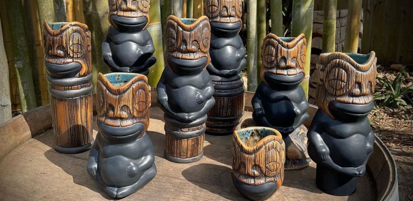 Pie Eyed Tikis Cannibal Series Ingester Mug