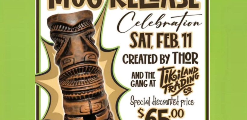 Tiki Tom's 2023 Tiki Mug Release
