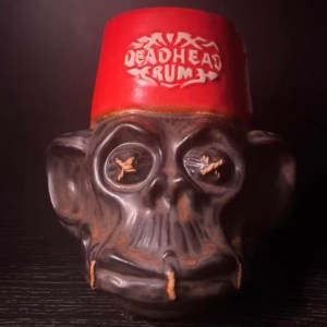 Deadhead Rum Mug Sculpted By Odd Rodney and Manufactured By Tiki Farm
