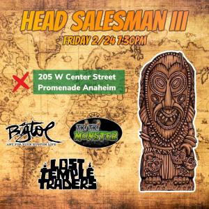 Head Salesman III Cocktail Mug By BigToe and Lost Temple Traders