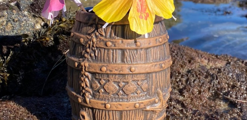 Sunken Rum Barrel By THOR and Tikiland Trading Co