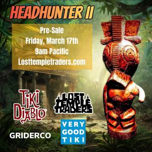 Headhunter II Mug From Lost Temple Traders and Tiki Diablo