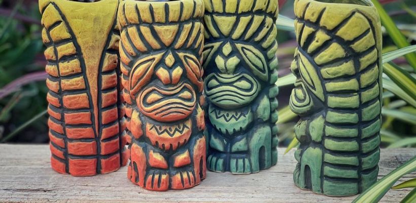 Kumu Tiki Mug By Woody Miller