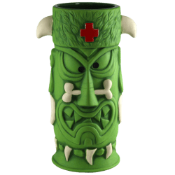 Front - Derek's Witch Doctor Mug - Tiki Farm - 2nd Edition (Jungle Green)
