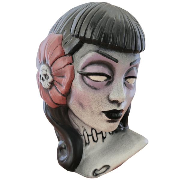 Front - Glamour Ghoul Mug - Biggs Tiki - 3rd Edition (Goth Ghouls)