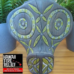 1-of-1 Artist Proof Baining Fire Dancer Tiki Mug From Jungle Modern Ceramics [100% Net Proceeds Go To Hawaii Fire Relief]
