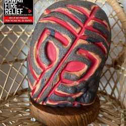 1-of-1 Lava Edition Blood Pendant Mug By The Tiki Texan Boutique [100% Net Proceeds Go To Hawaii Fire Relief]