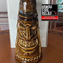 Driftwood Edition Chief Traders Mug From Lost Temple Traders [100% Net Proceeds Go To Hawaii Fire Relief]