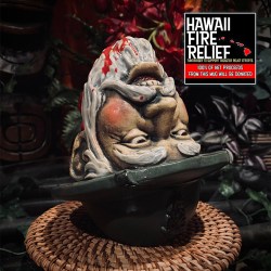 Employee Edition Severed Santa Head From The Reef [100% Net Proceeds Go To Hawaii Fire Relief]
