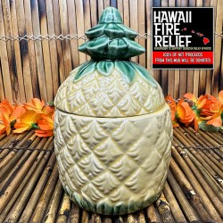 Front - Vintage Orchids of Hawaii R-15 Pineapple Mug [100% Net Proceeds Go To Hawaii Fire Relief]