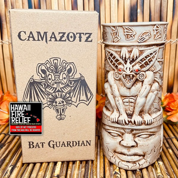 Limited Edition Bat Guardian (Camazotz) Mug From Tiki Shark [100% Net Proceeds Go To Hawaii Fire Relief]