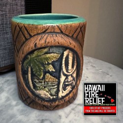 Porthole To Paradise Mug By TikiPop [100% Net Proceeds Go To Hawaii Fire Relief]