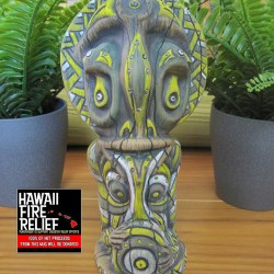 Super Carved Enchanted Orator 2 The Charmer From Jungle Modern Ceramics [100% Net Proceeds Go To Hawaii Fire Relief]