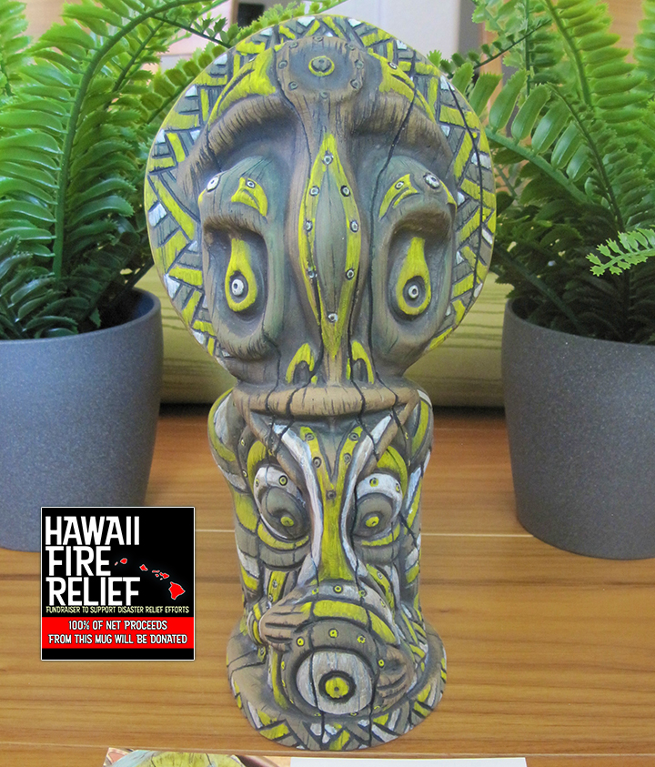 Super Carved Enchanted Orator 2 The Charmer From Jungle Modern Ceramics [100% Net Proceeds Go To Hawaii Fire Relief]